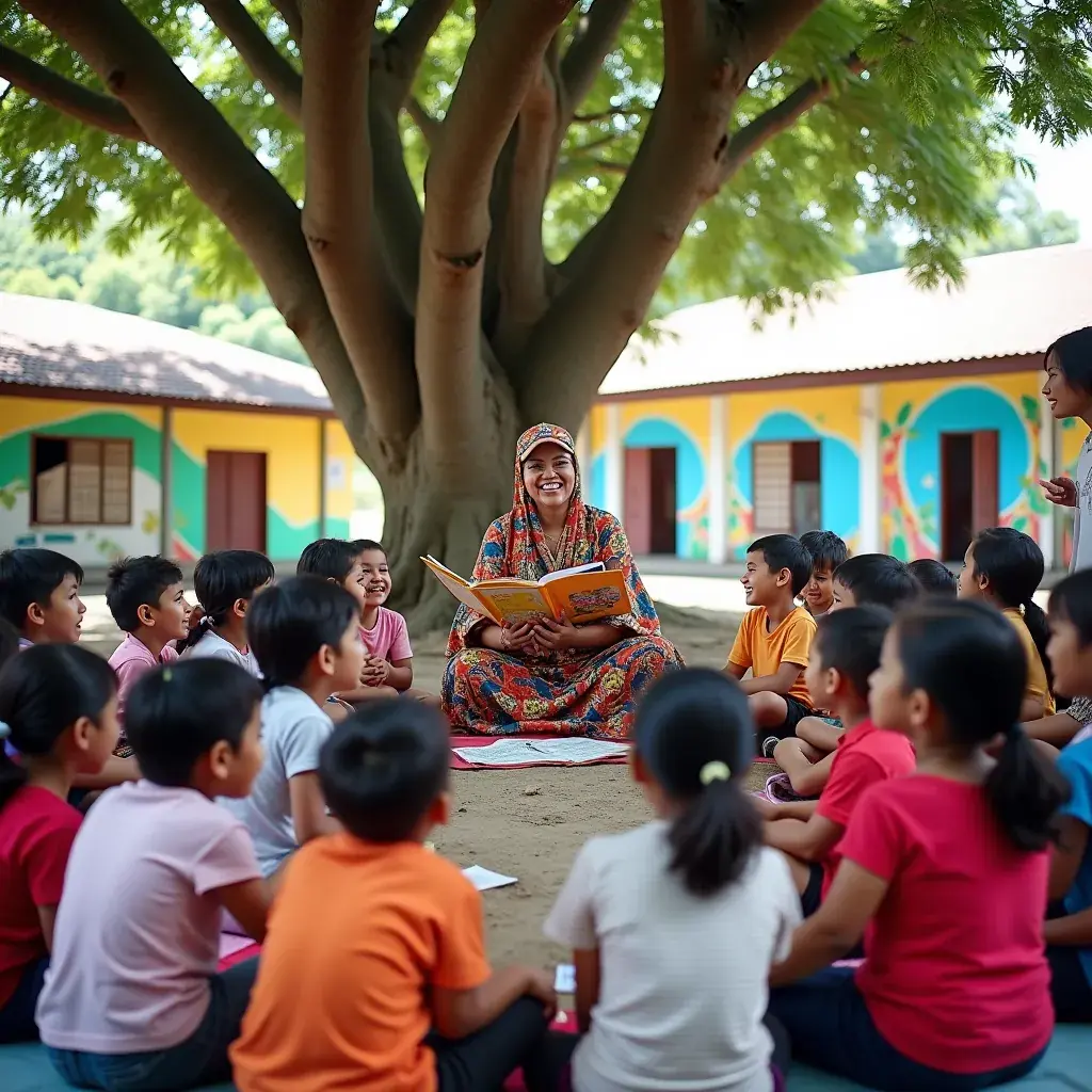 Modern office environment